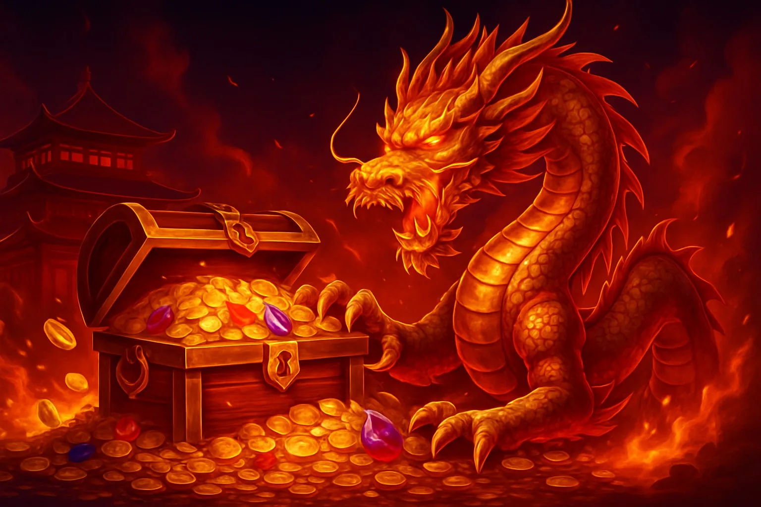 Dragons Riches key art